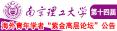 内射操蛋南京理工大学第十四届海外青年学者紫金论坛诚邀海内外英才！